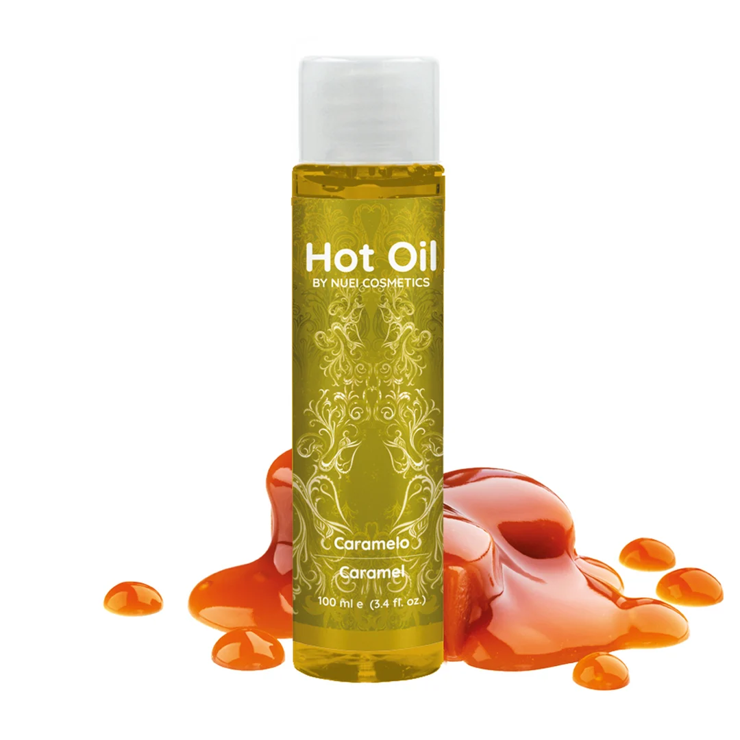 Gel massaggiante riscaldante al caramello – NUEI – 100 ml - immagine 2