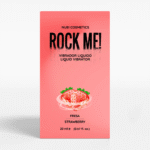 Nuei Rock Me! gel vibrante liquido alla fragola, 20 ml