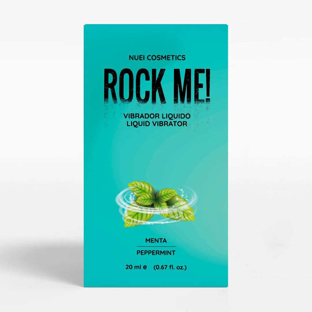 Nuei Rock Me vibratore liquido alla menta piperita, 20 ml - immagine 1