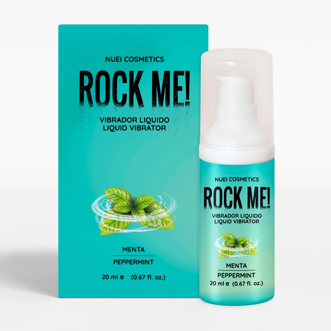 Nuei Rock Me vibratore liquido alla menta piperita, 20 ml - immagine 3