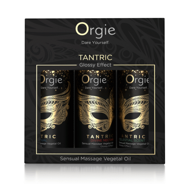 Set di oli da massaggio Orgie Tantric formato mini