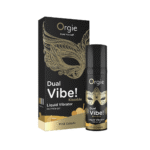 Vibratore liquido da baciare Orgie Dual Vibe! Pina Colada 15 ml