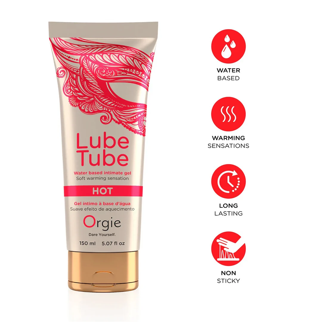 Orgie Lube Tube Hot gel lubrificante riscaldante 150 ml - immagine 1