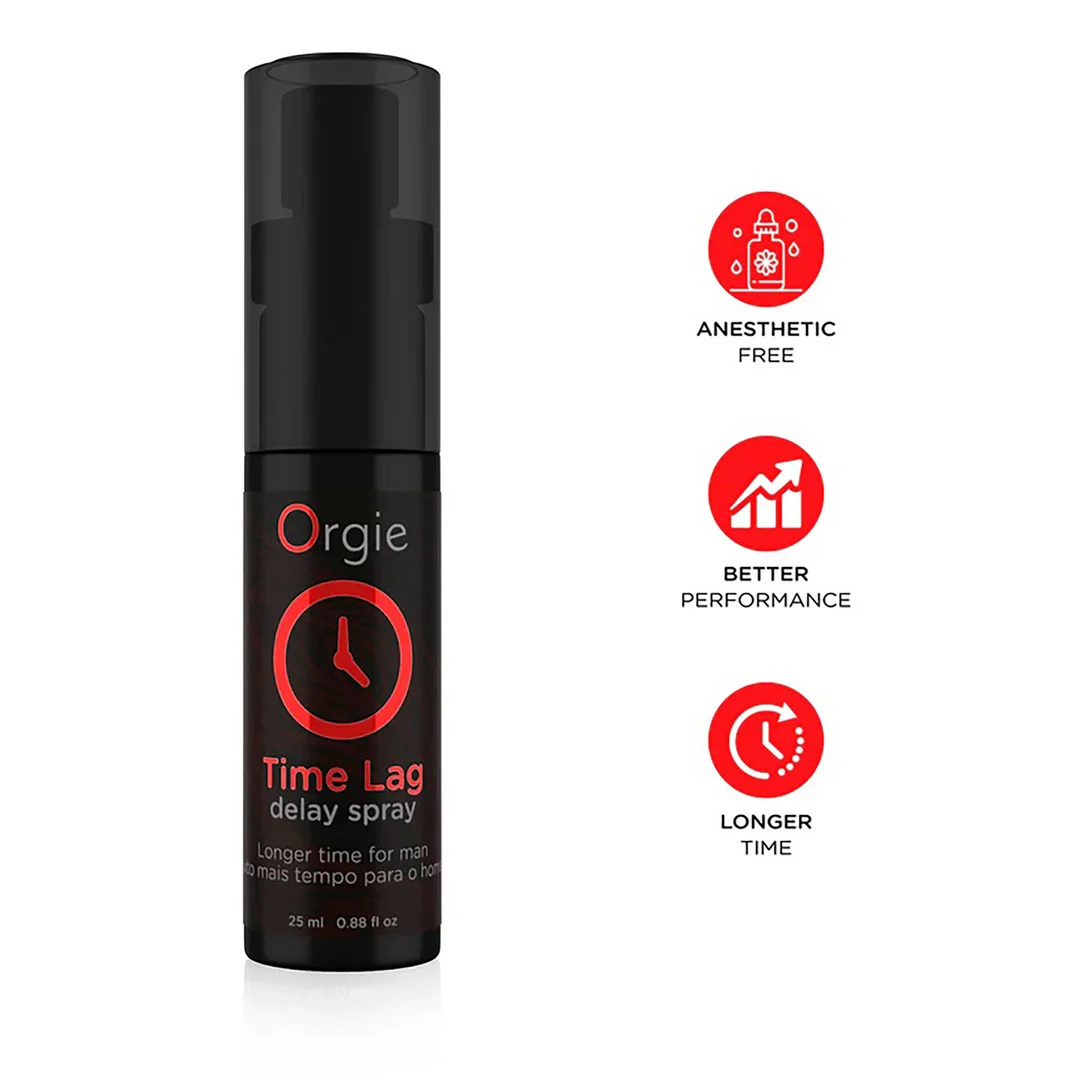 OR-51478-11 Gel vibrante con semi di canapa, 25 ml, Time Lag, Orgie - immagine 1