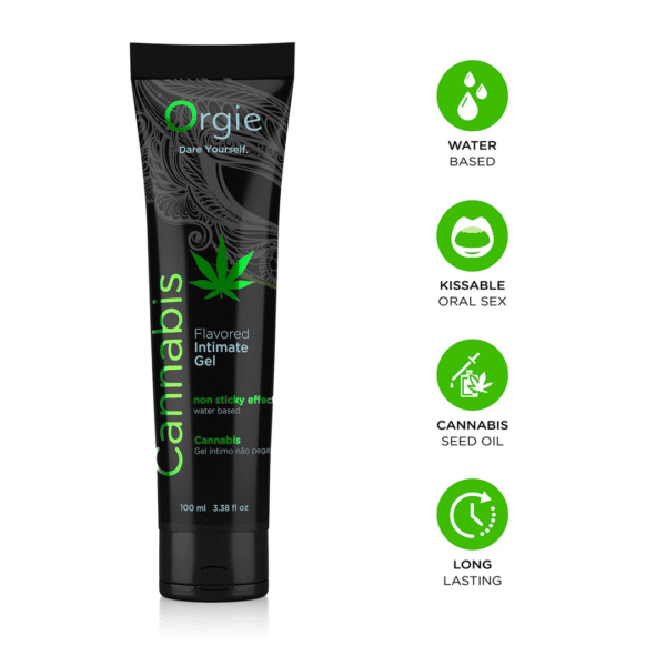 Orgie Lube Tube Cannabis lubrificante