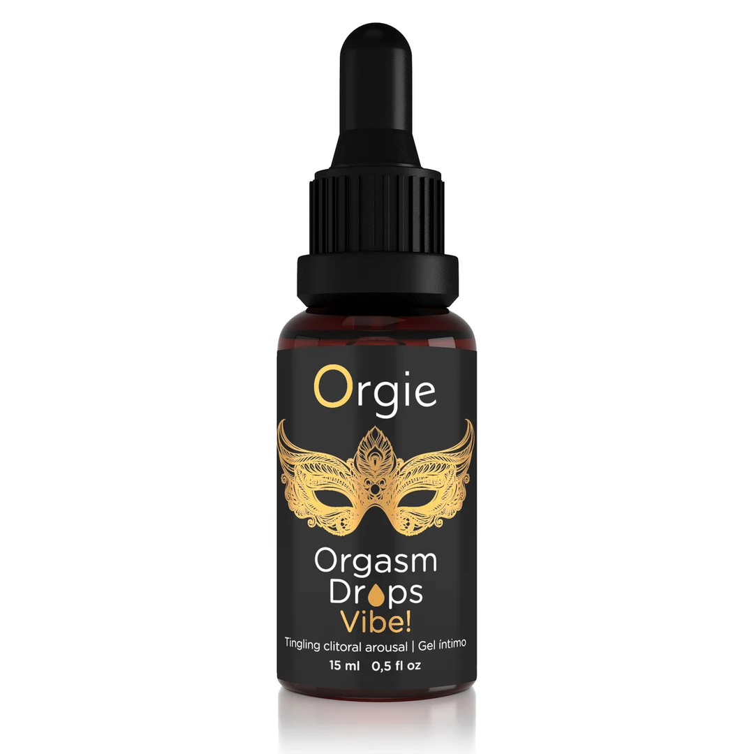 Orgie Orgasm Drops Vibe! gocce stimolanti, pesca, 15 ml - immagine 3