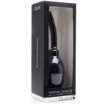 Doccia anale – Doccia anale e vaginale ergonomica con cannula morbida – Ouch! by Shots – Nera