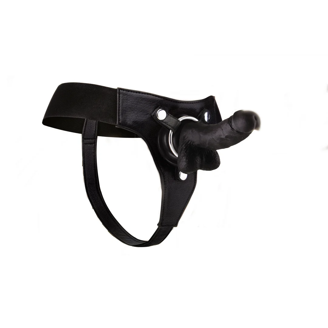 Ouch! Dildo realistico con imbracatura 7 / 18 cm - immagine 3
