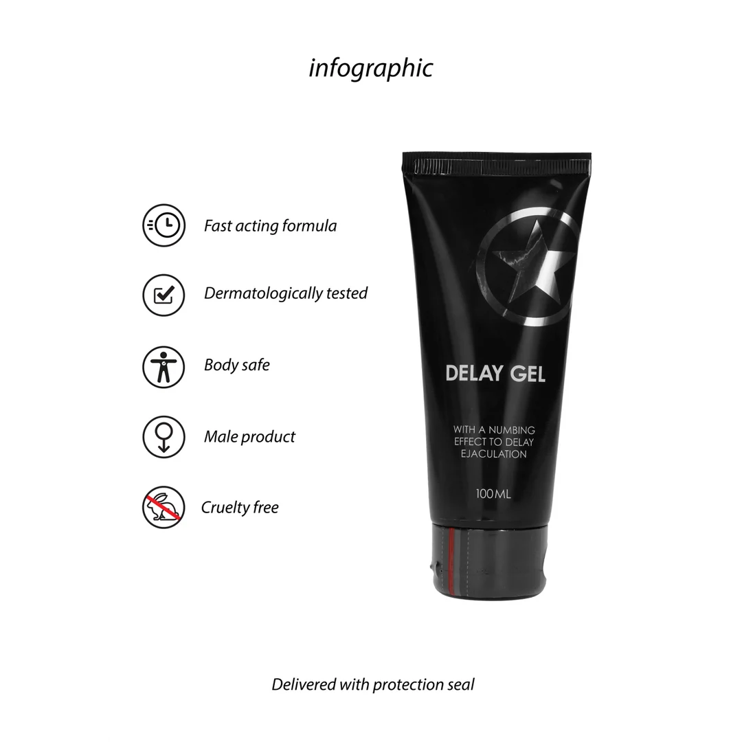 Ouch! by Shots Vertraag Gel ritardante, 100 ml - immagine 3