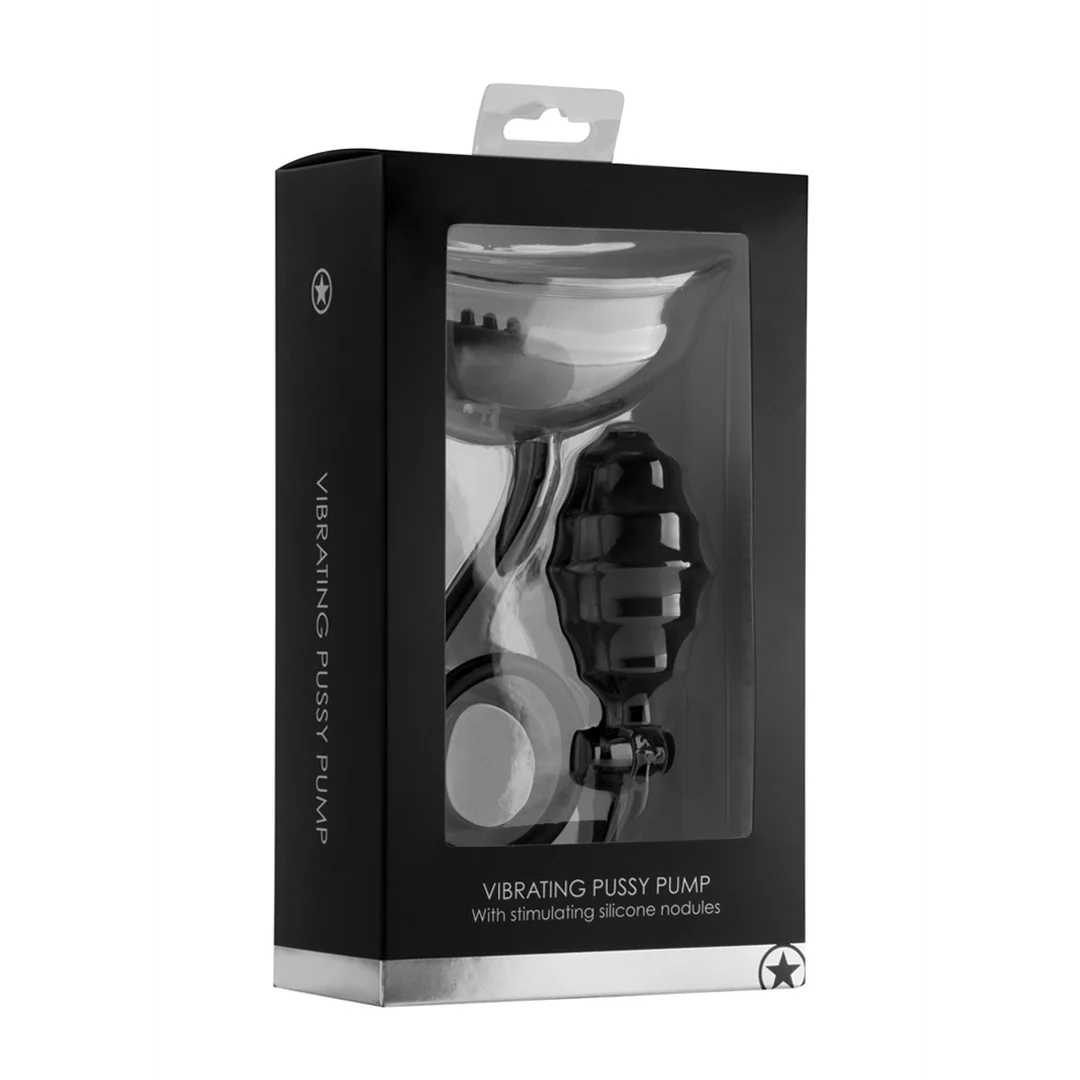 OU216BLK-2 Ouch! Pompa vaginale vibrante - immagine 1