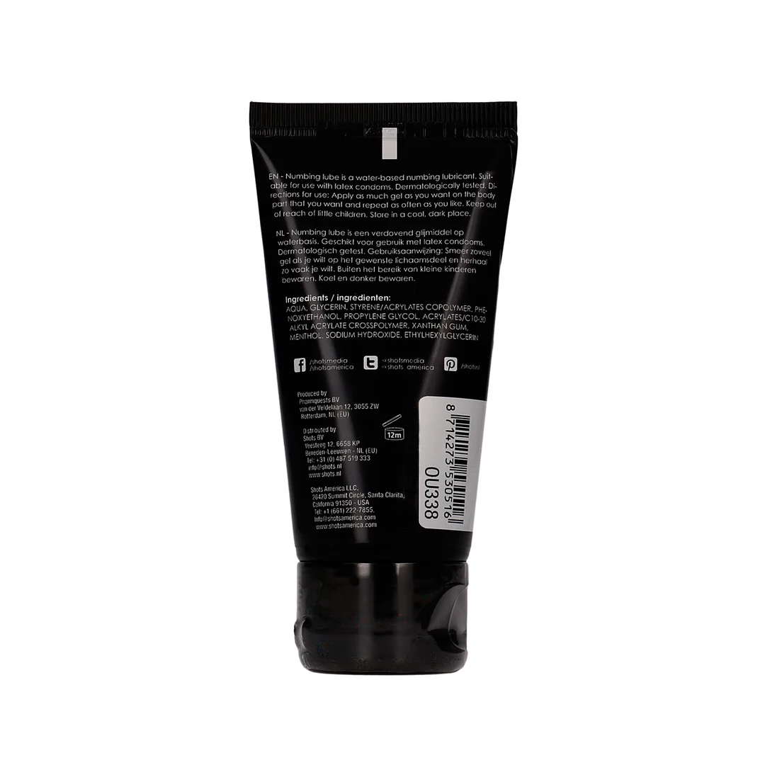 OU338-2 Ouch! Lubrificante anestetico 50 ml - immagine 1