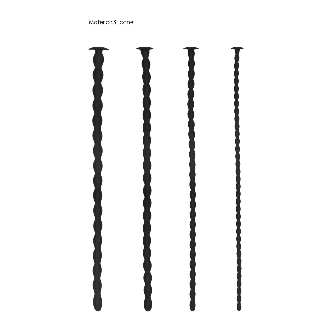 Ouch! Set avanzato di plug a spirale in silicone - immagine 5