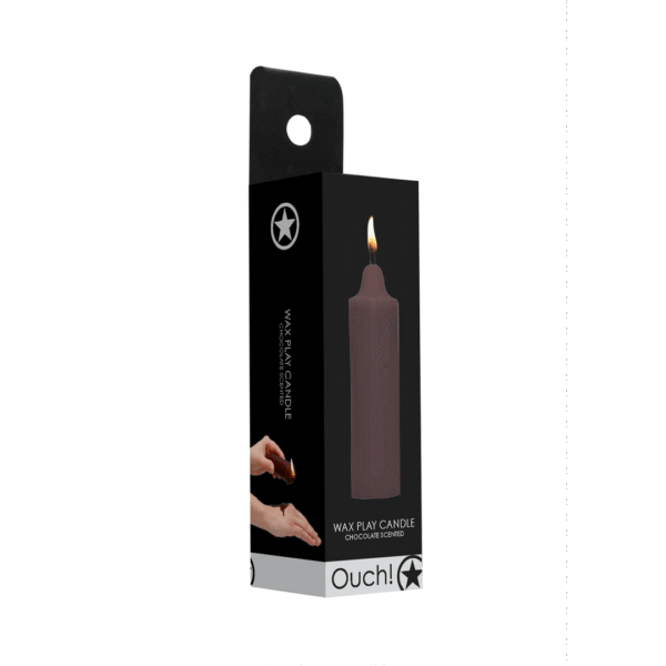 Candela per wax play al profumo di cioccolato Ouch! by Shots
