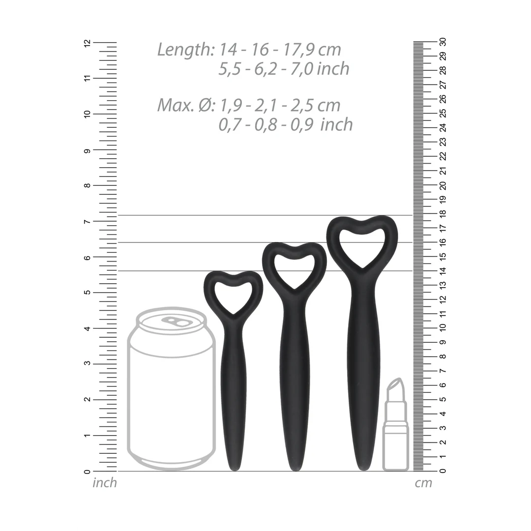 Dilatatori uretrali dalla forma flessibile – Set di dilatatori vaginali in silicone - immagine 6