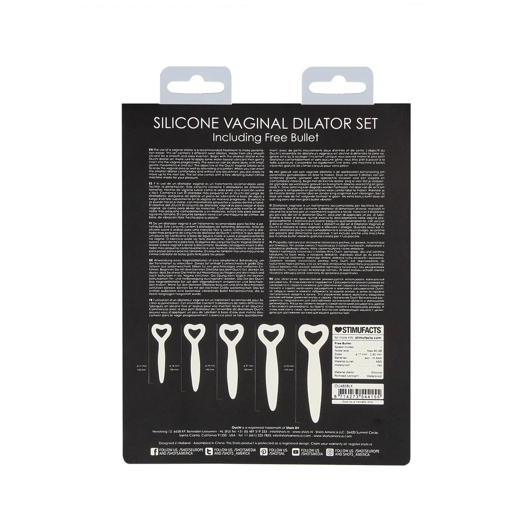 Dilatatori uretrali dalla forma flessibile – Set di dilatatori vaginali in silicone - immagine 2