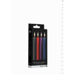 Candele per giochi con la cera Ouch!, 4 pezzi