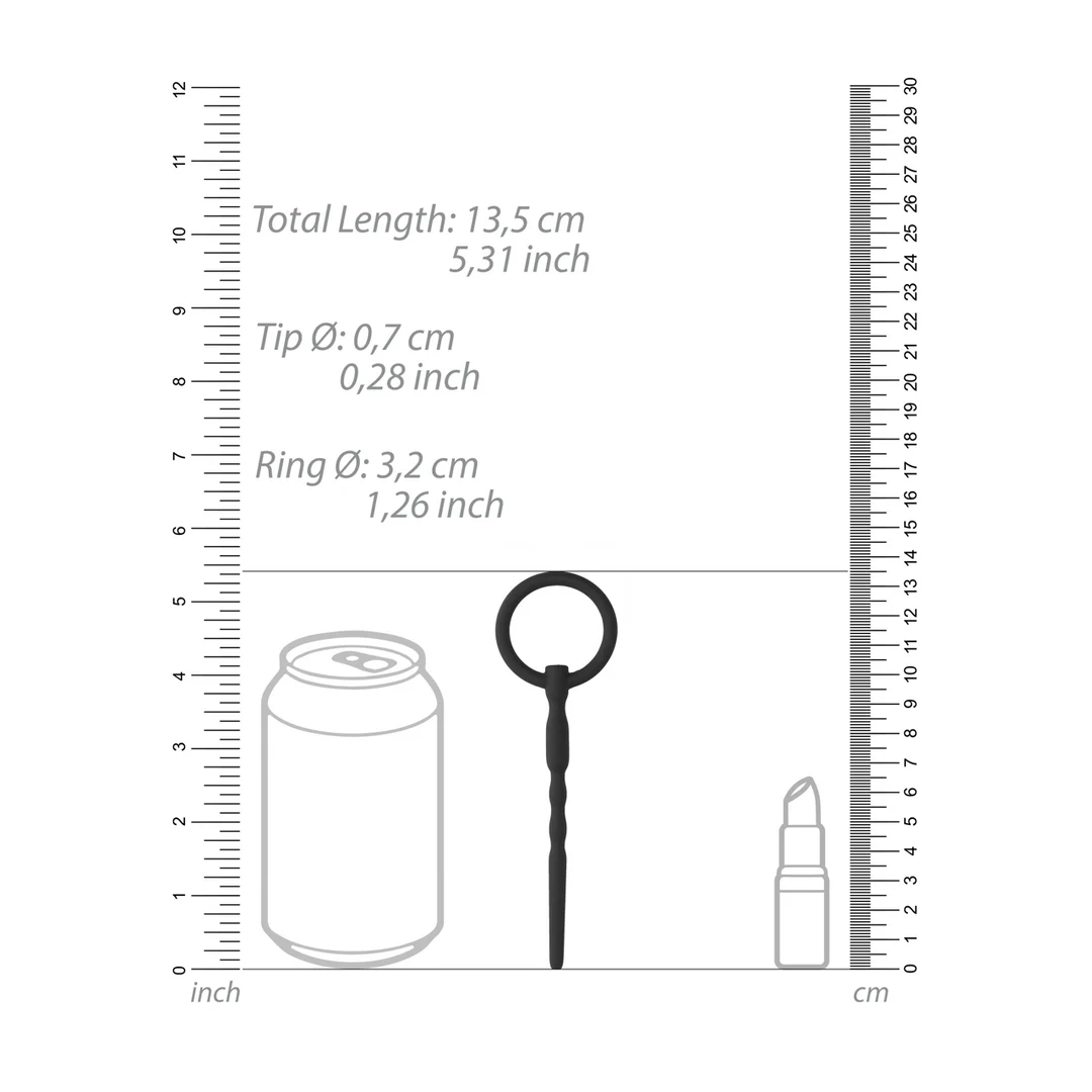 Plug penieno con pratico anello a O – 0,3 / 7 mm - immagine 2