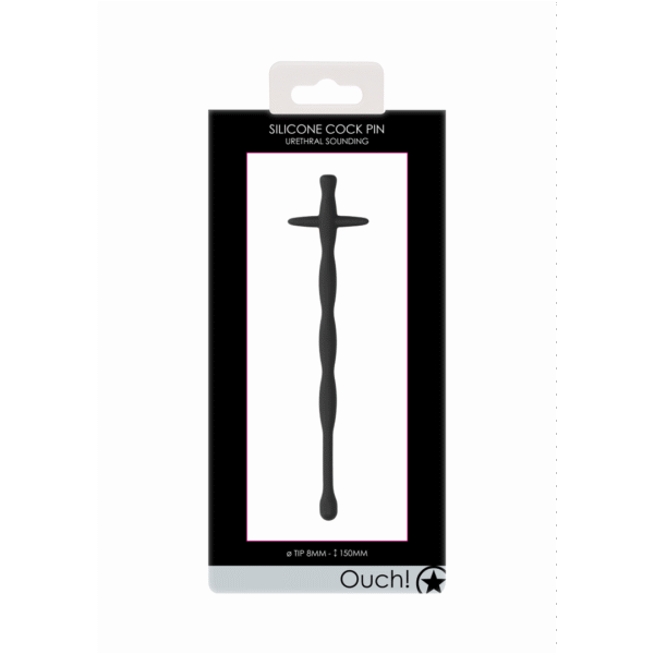 Ouch! plug uretrale per il pene in silicone