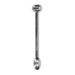 Plug per il pene dall’aspetto deciso in metallo, 0.2 / 6 mm - immagine 3
