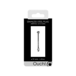 Plug per il pene dall’aspetto deciso in metallo, 0.2 / 6 mm