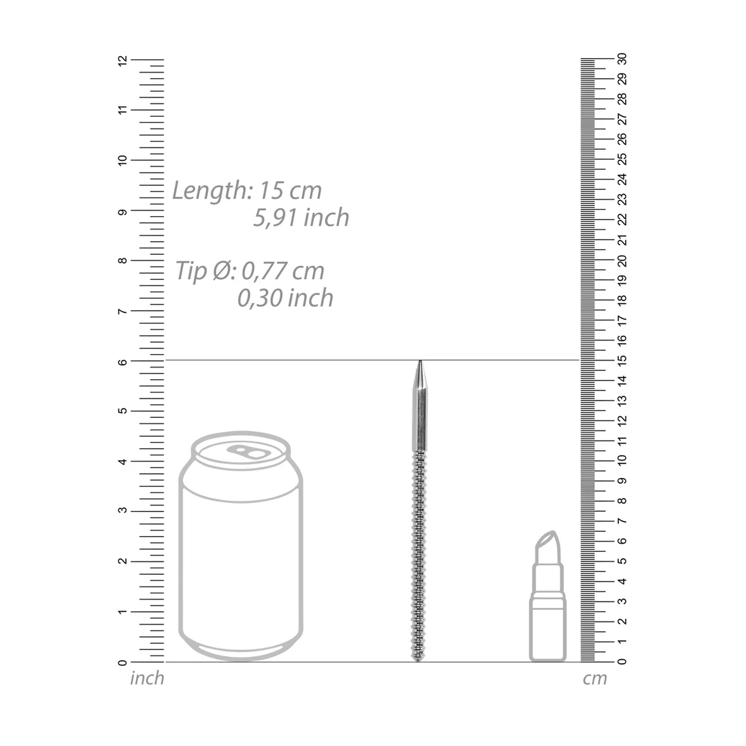 Dilatatore uretrale dal design scanalato, 0,3 / 8 mm - immagine 2