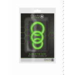 Set di cockring Ouch! Glow in the Dark