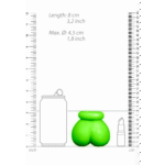 Fascia per testicoli fosforescente al buio – Glow in the Dark - immagine 4
