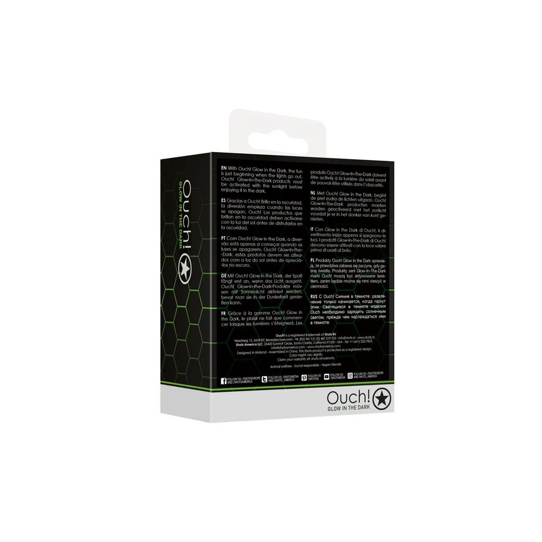 Fascia per testicoli fosforescente al buio – Glow in the Dark - immagine 2