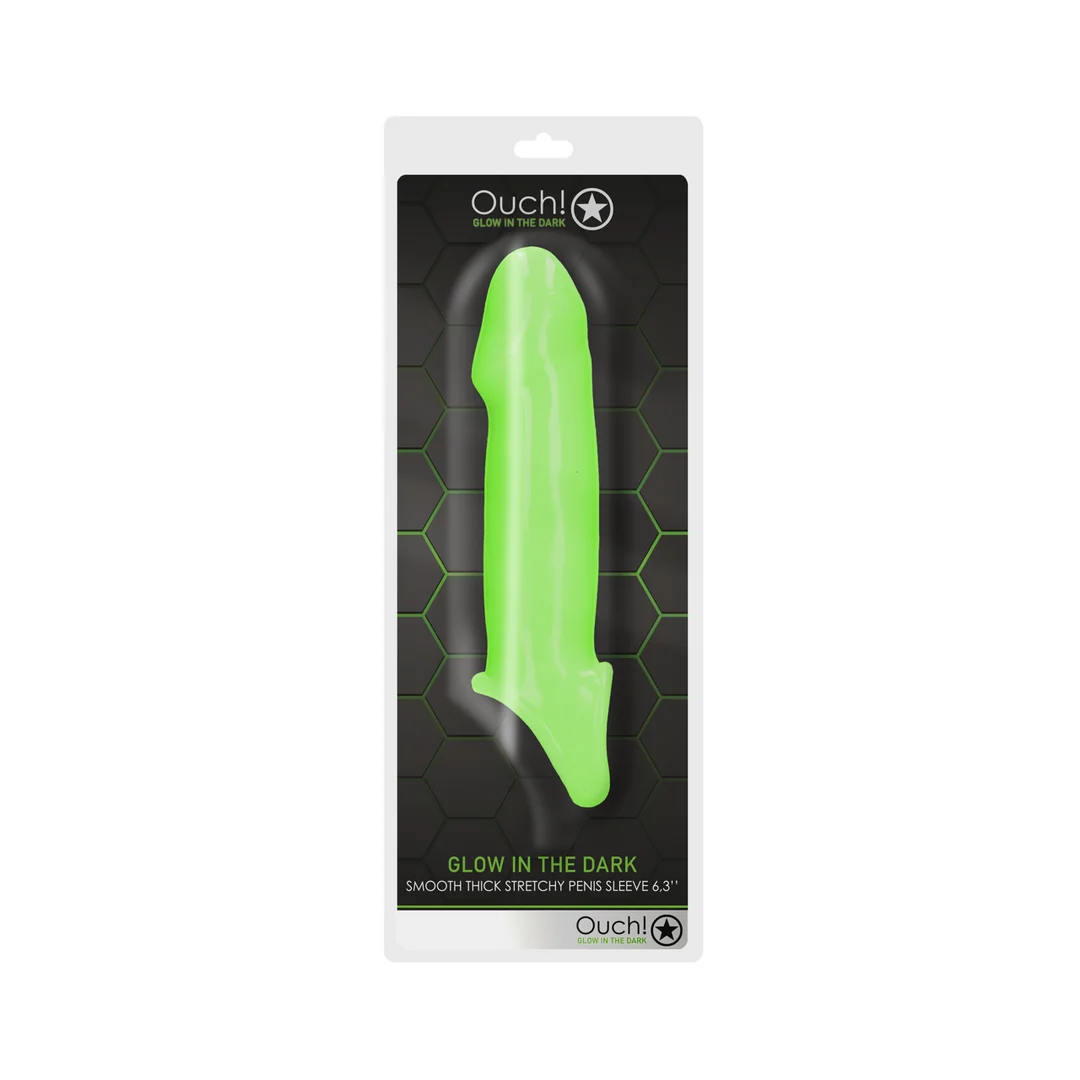 Ouch! Glow in the Dark sleeve per pene