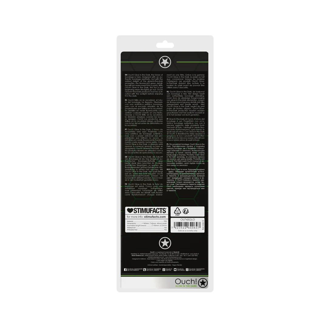 Ouch! Swirl guaina per pene Glow in the Dark - immagine 2