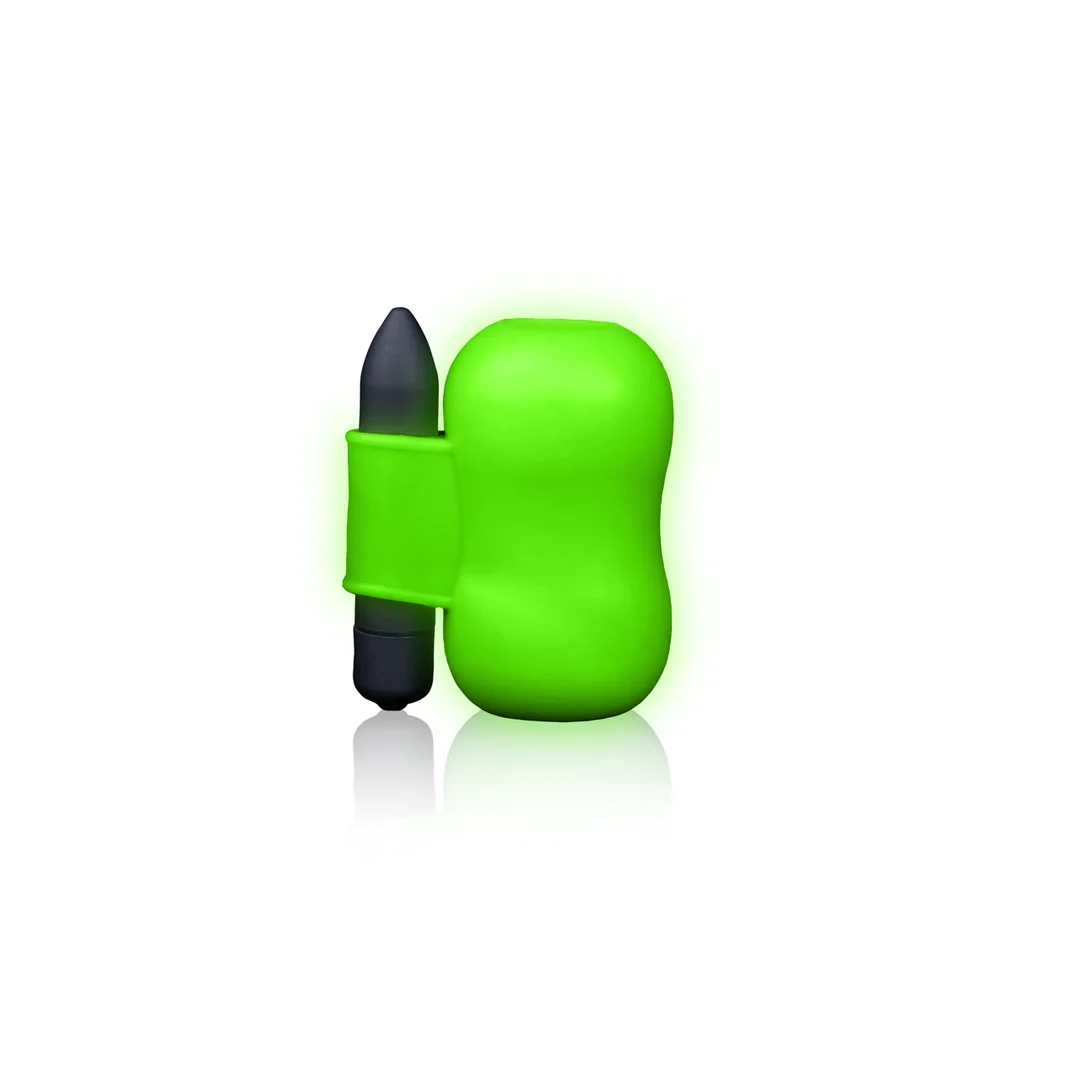 Ouch! Masturbatore vibrante fosforescente - immagine 3