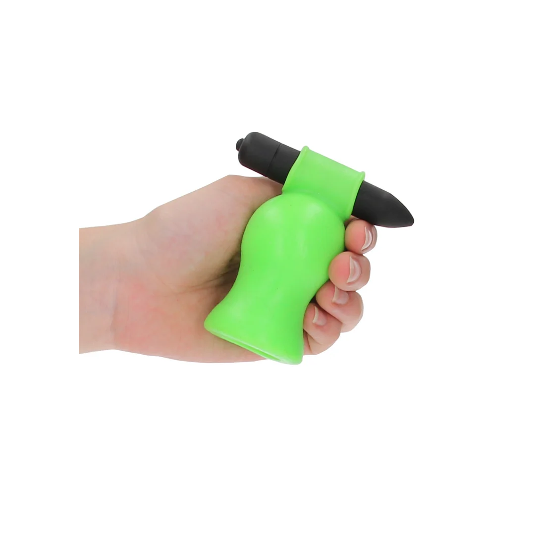 Masturbatore vibrante per glande Ouch! Glow in the Dark - immagine 5