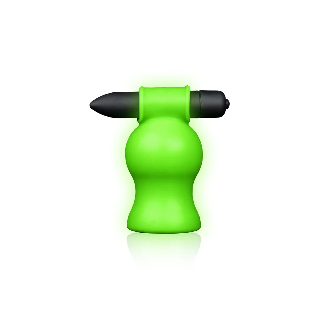Masturbatore vibrante per glande Ouch! Glow in the Dark - immagine 3