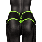 Ouch! Imbracatura strap on fosforescente - immagine 5
