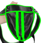 Jockstrap che si illumina al buio, intimo sexy da uomo dal look bondage, Ouch! - immagine 12