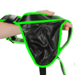 Ouch! Glow in the Dark, jockstrap con fibbie L/XL - immagine 6