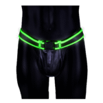 Jockstrap Ouch! con fibbia e dettagli fluorescenti - immagine 10