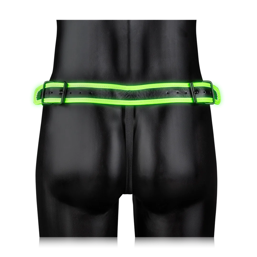 Jockstrap Ouch! con fibbia e dettagli fluorescenti - immagine 11