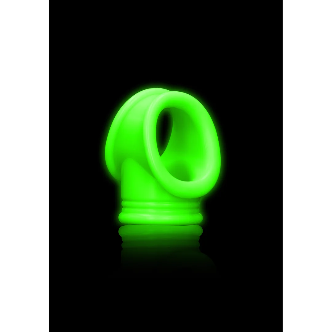 Anello fallico con fascia per i testicoli – Glow in the Dark - immagine 5
