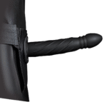 Ouch! Twisted Hollow Strap On 20 cm nero - immagine 3