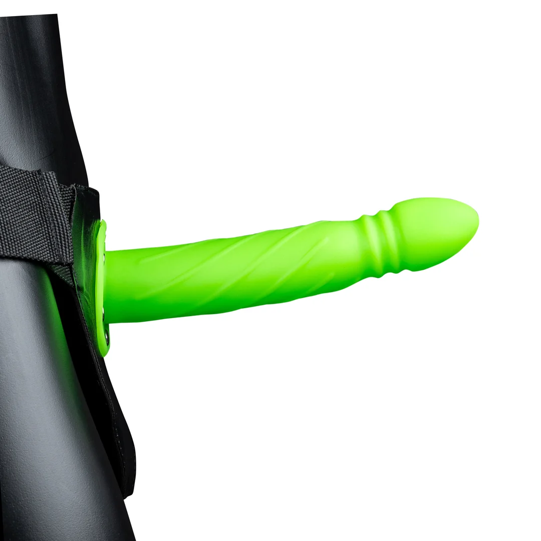 Ouch! Twisted Hollow Strap On 20 cm nero - immagine 9