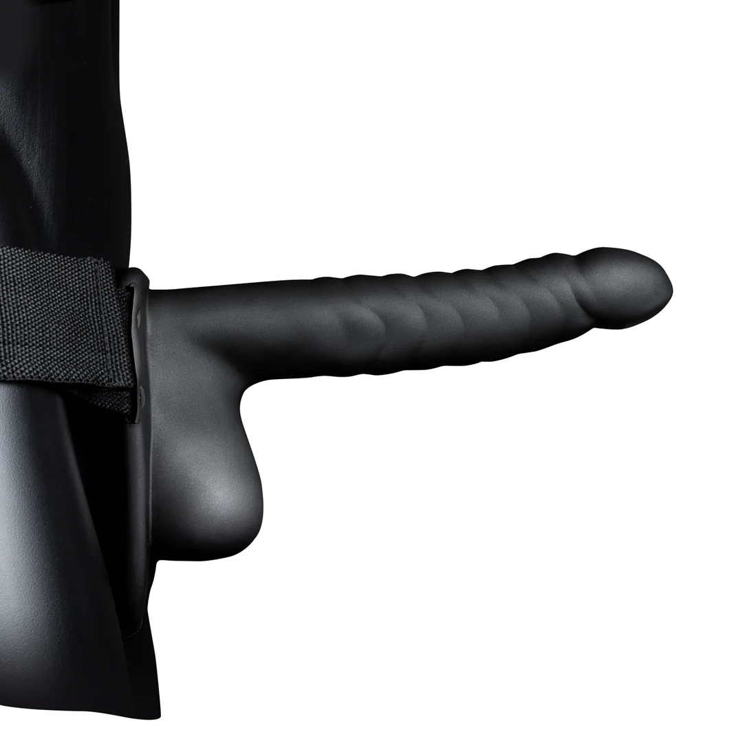 Ouch! Strap on cavo con testicoli, si illumina al buio - immagine 9