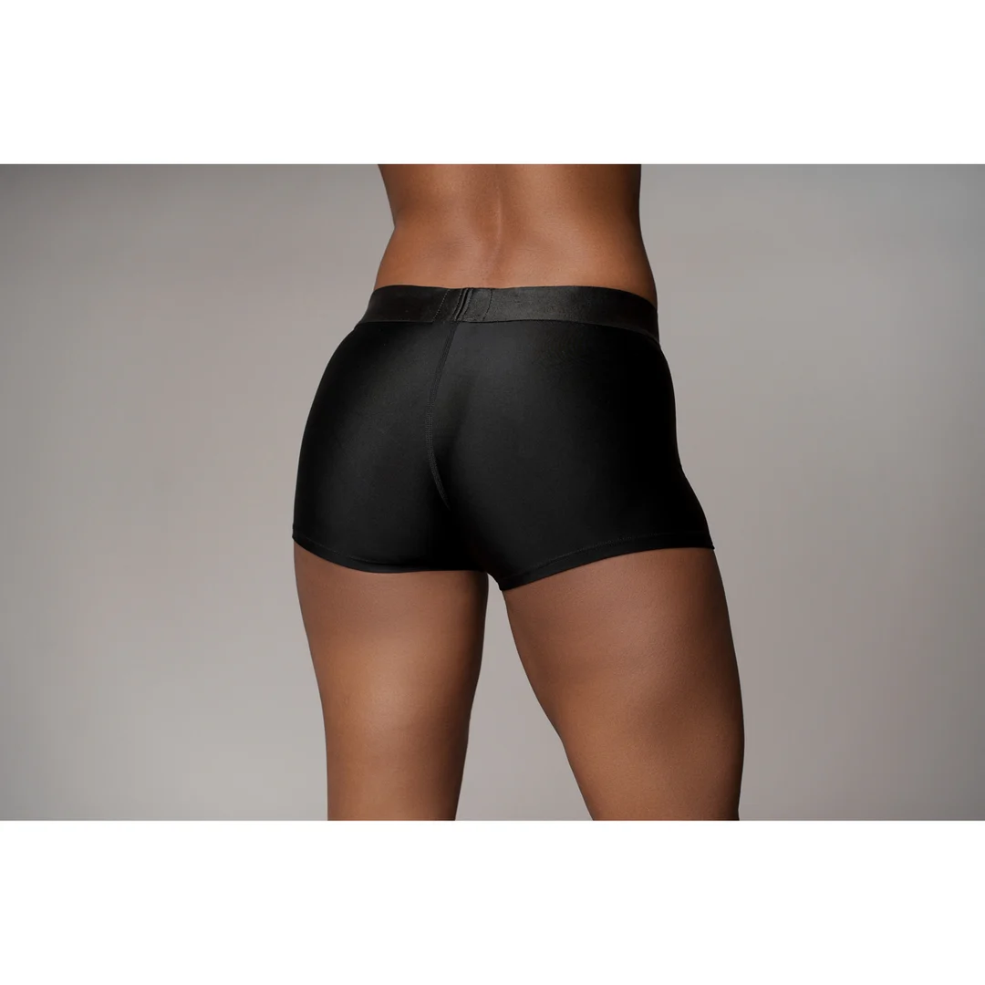 Boxer vibrante per strap on Ouch! by Shots - immagine 4