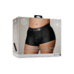 Boxer vibrante per strap on Ouch! by Shots - immagine 7