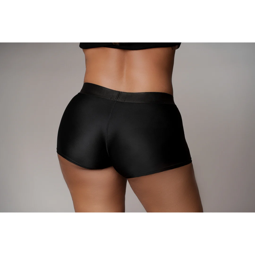 Boxer vibrante per strap on Ouch! by Shots - immagine 10