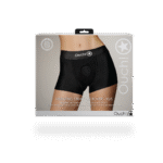 Boxer vibrante per strap on Ouch! by Shots - immagine 14