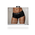 Vibratore bullet con 10 modalità – Boxer strap on vibrante Ouch! by Shots - immagine 2