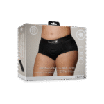 Vibratore bullet con 10 modalità – Boxer strap on vibrante Ouch! by Shots - immagine 7