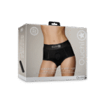Vibratore bullet con 10 modalità – Boxer strap on vibrante Ouch! by Shots - immagine 13