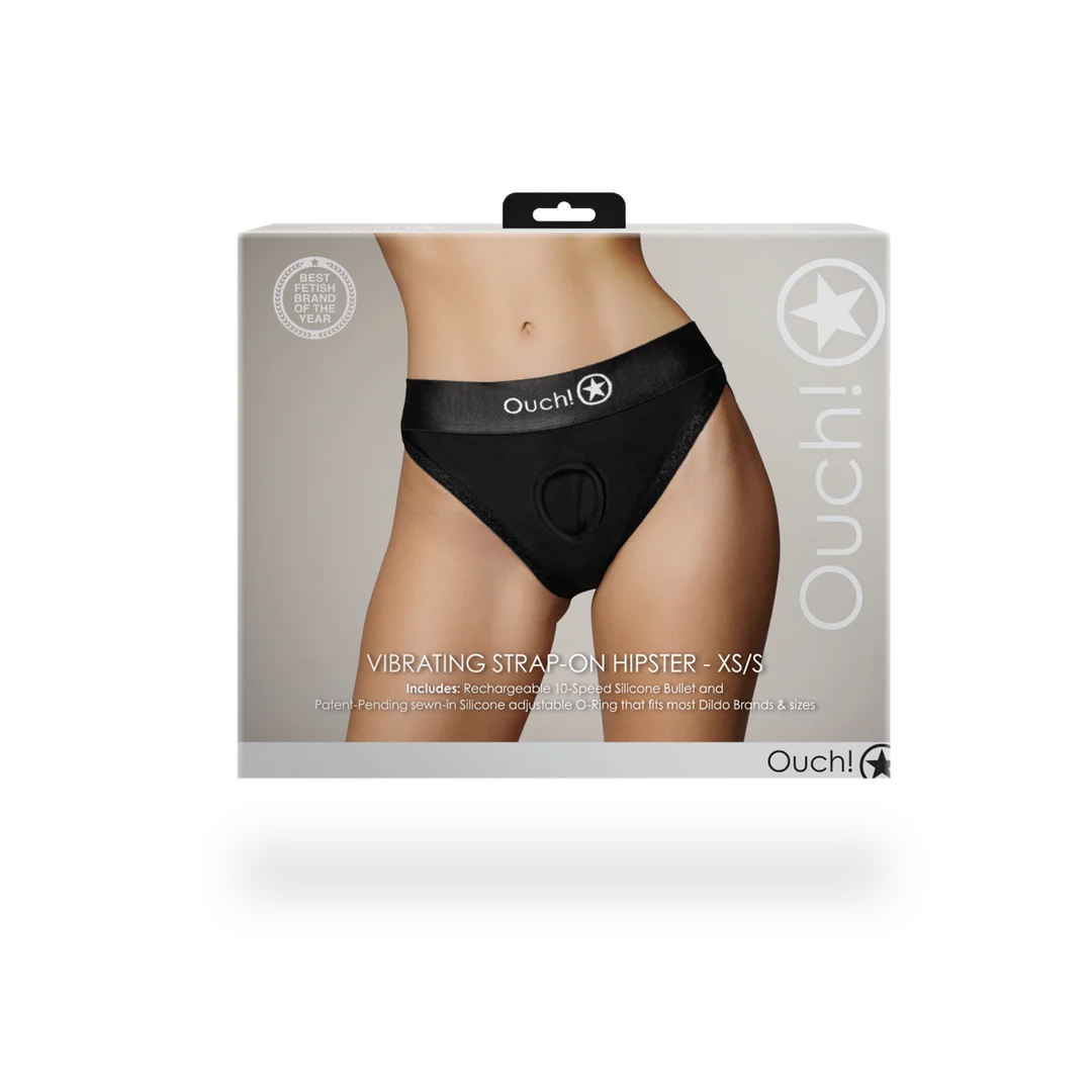 Slip hipster strap on vibrante Ouch! - immagine 14